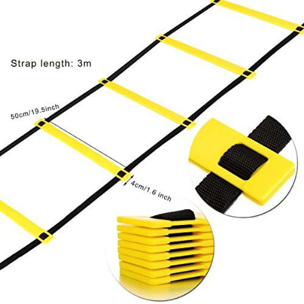 PROSPO Agility Ladder for Soccer, Football