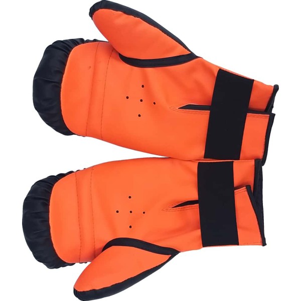 Prospo Laceless Boxing Gloves (Youth) - Black Orange
