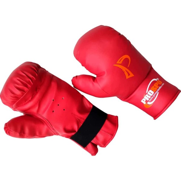 Prospo Laceless Boxing Gloves (Youth) - Red