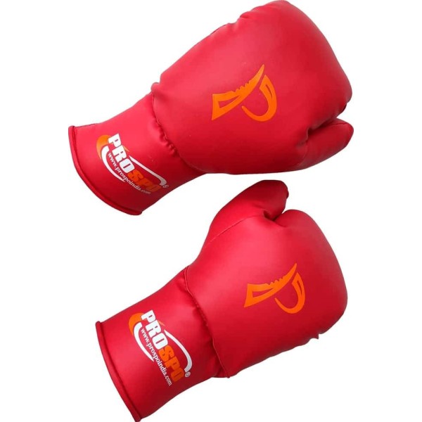 Prospo Laceless Boxing Gloves (Youth) - Red