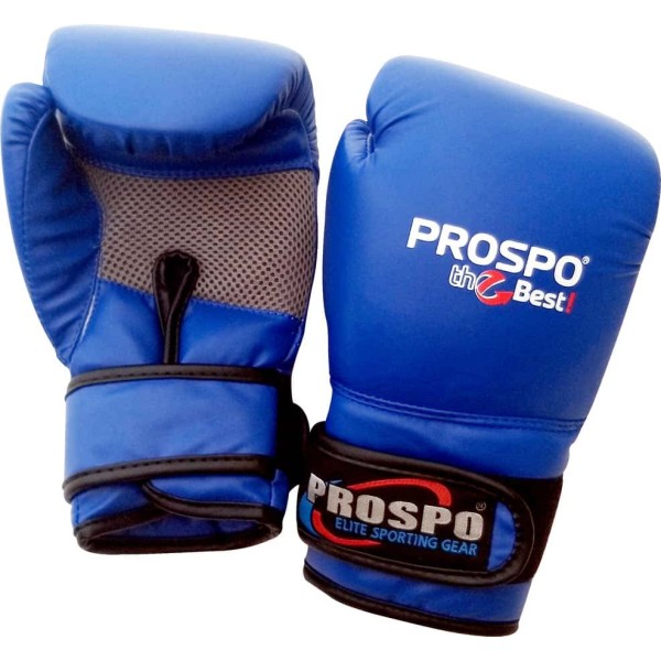 Prospo Top-Grade Boxing Gloves - Blue