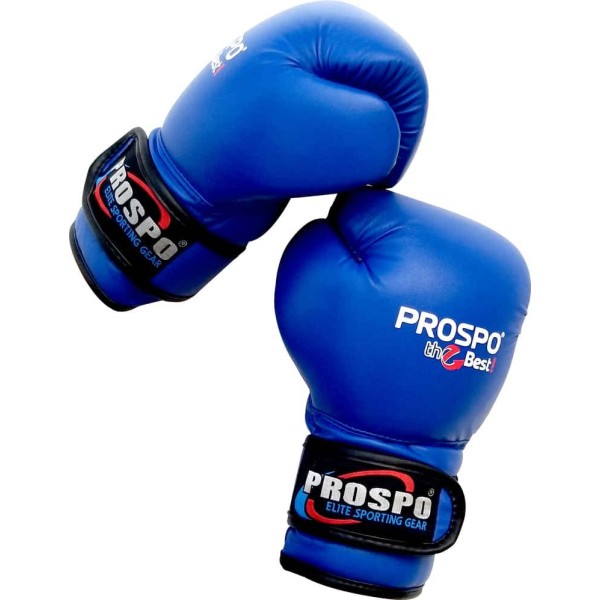 Prospo Top-Grade Boxing Gloves - Blue