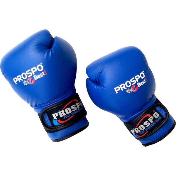Prospo Top-Grade Boxing Gloves - Blue