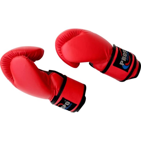 Prospo Top-Grade Boxing Gloves - Red
