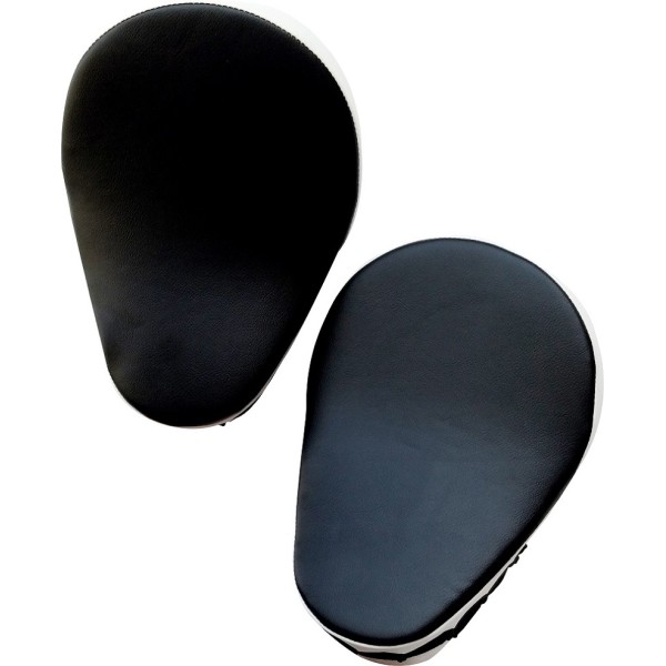 PROSPO Boxing Curved Focus Pad Punching  Mitts  - Black and White