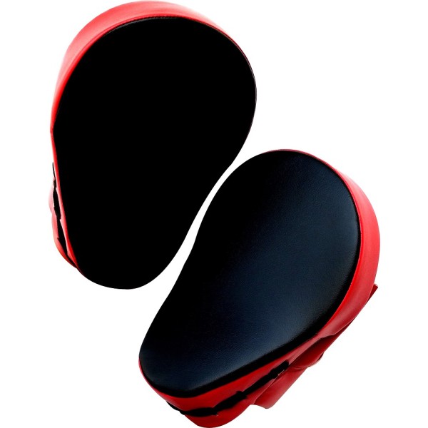 PROSPO Boxing Curved Focus pad Punching Mitts  - Red and Black 