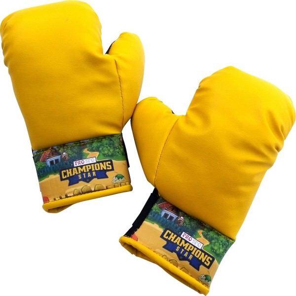 PROSPO KIDS BOXING SET – CHAMPION STAR YELLOW