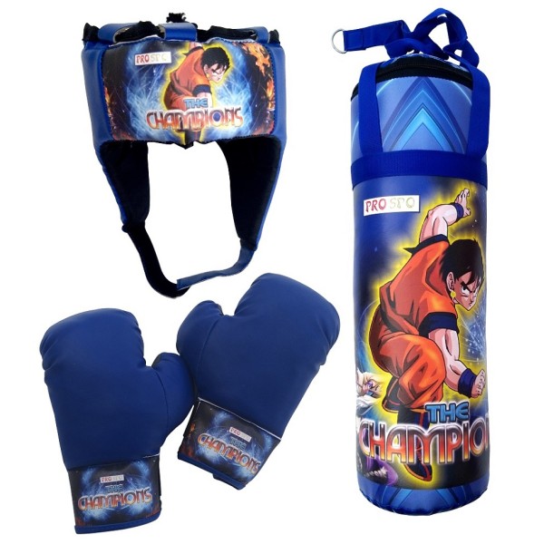 PROSPO  KIDS BOXING SET – CHAMPION BLUE