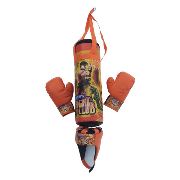 PROSPO’S KIDS BOXING SET – FIGHT CLUB  ORANGE