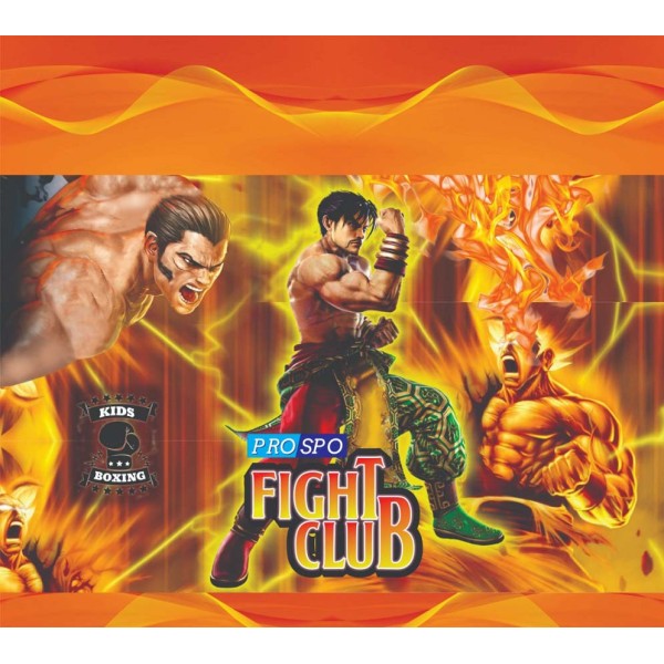 PROSPO’S KIDS BOXING SET – FIGHT CLUB  ORANGE
