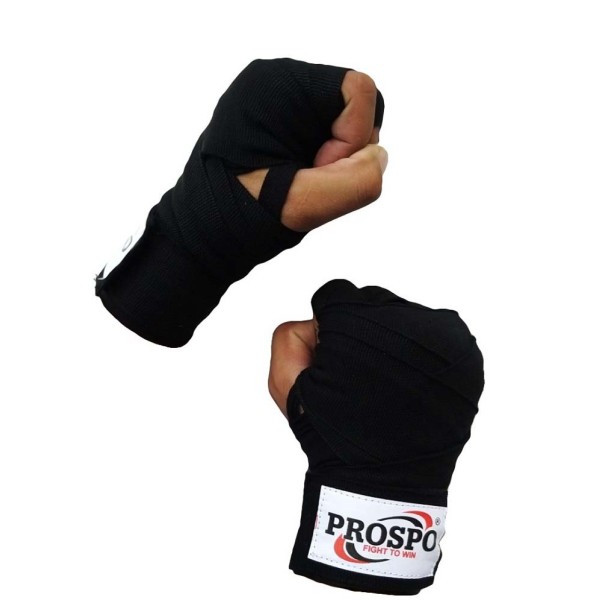 PROSPO Boxing Mexican Stretch  Handwraps - Black