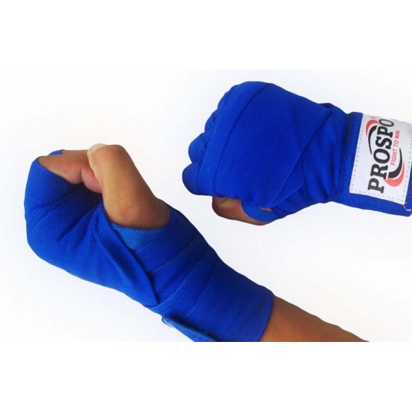 PROSPO Boxing Mexican Stretch  Handwraps - Blue