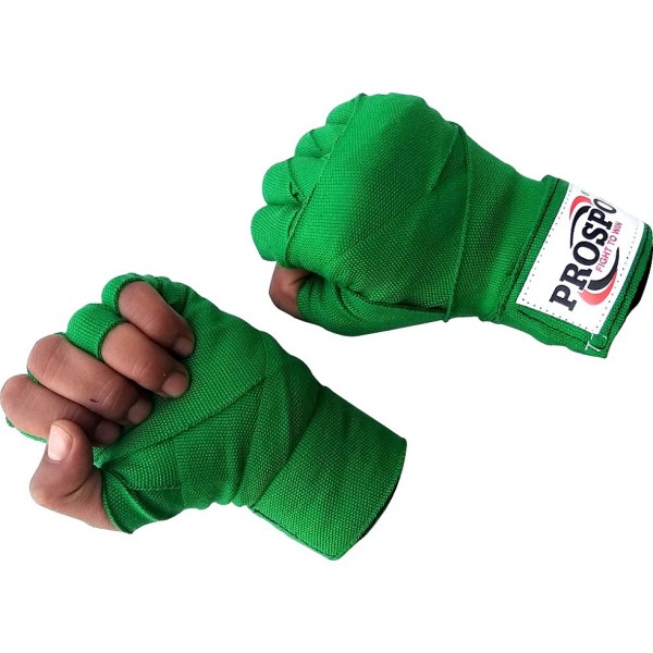 PROSPO Boxing Mexican Stretch  Handwraps - Green