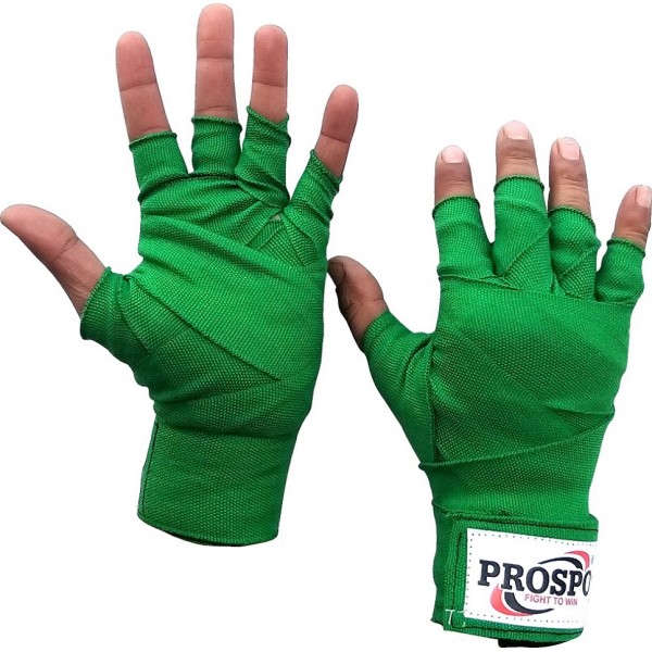 PROSPO Boxing Mexican Stretch  Handwraps - Green