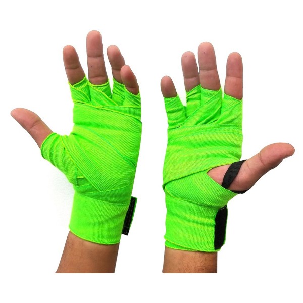 PROSPO Boxing Mexican Stretch  Handwraps - Neon Green