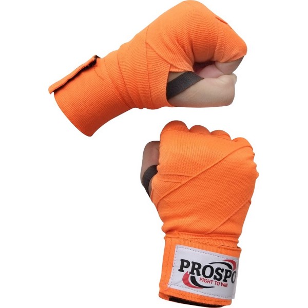 PROSPO Boxing Mexican Stretch  Handwraps - Orange