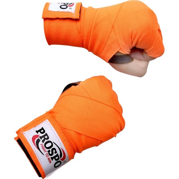 PROSPO Boxing Mexican Stretch  Handwraps - Orange