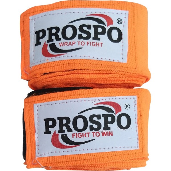 PROSPO Boxing Mexican Stretch  Handwraps - Orange