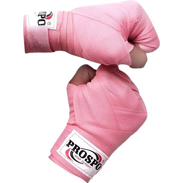 PROSPO Boxing Mexican Stretch  Handwraps - Pink