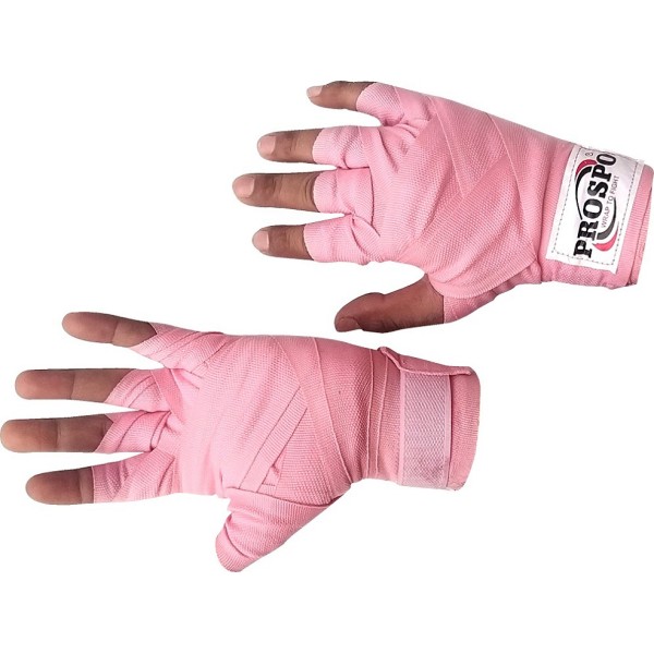 PROSPO Boxing Mexican Stretch  Handwraps - Pink