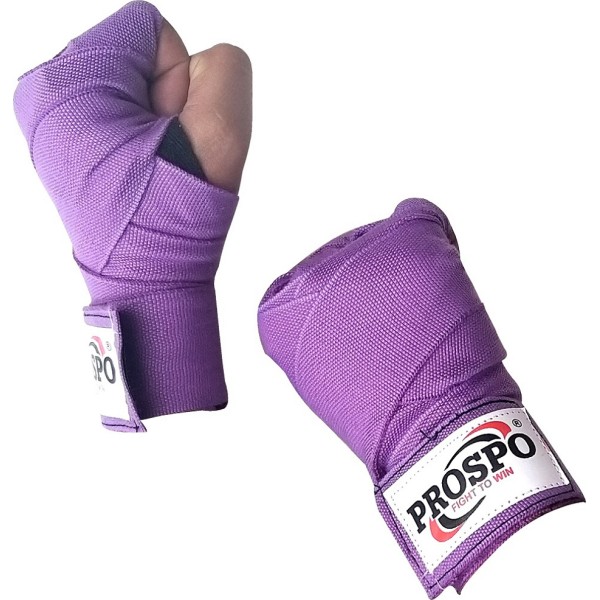 PROSPO Boxing Mexican Stretch  Handwraps - Purple