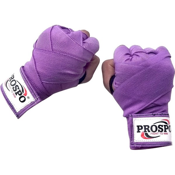 PROSPO Boxing Mexican Stretch  Handwraps - Purple