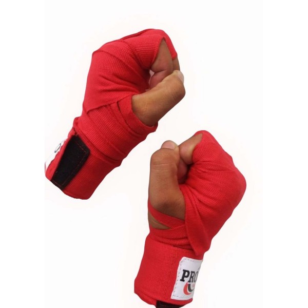 PROSPO Boxing Mexican Stretch  Handwraps - Red