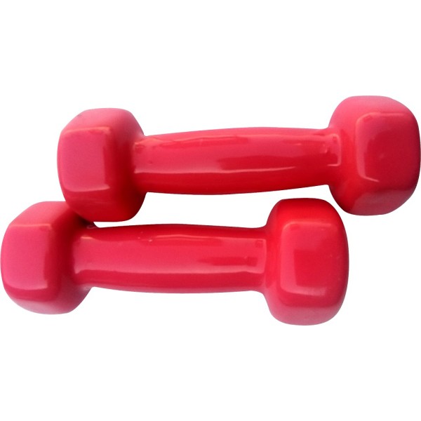 PROSPO SUPERSOFT UNISEX DUMBBELLS (PAIR OF 2 KG EACH)