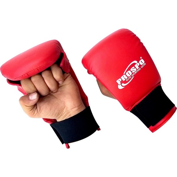 PROSPO KARATE GLOVES for MEN & WOMEN - Red