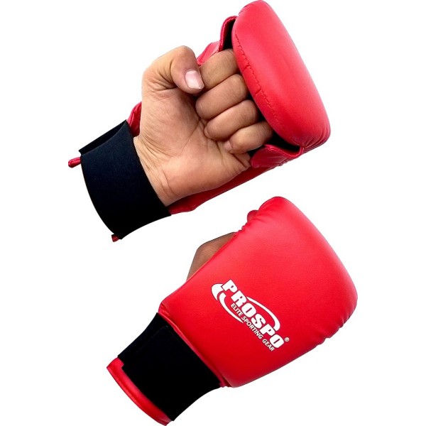 PROSPO KARATE GLOVES for MEN & WOMEN - Red