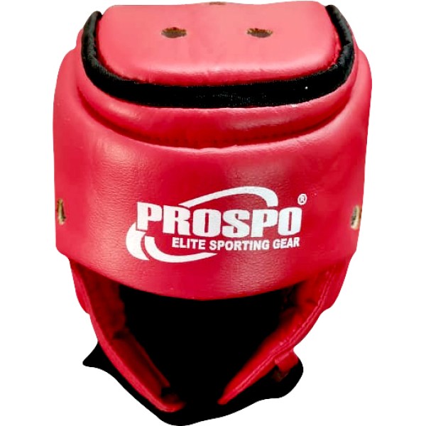 Prospo Hi-Tech Head Guard for Taekwondo - Red
