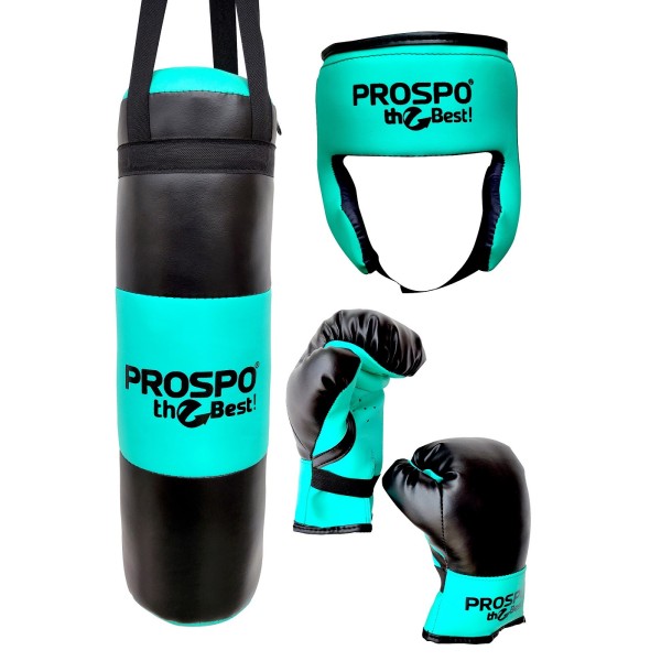 Prospo Junior Champ Boxing Set - Turquoise (1-8Yrs.)
