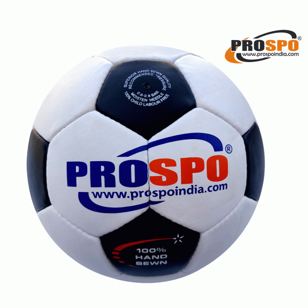 Prospo Football, Football Size 5 (Black/ White)