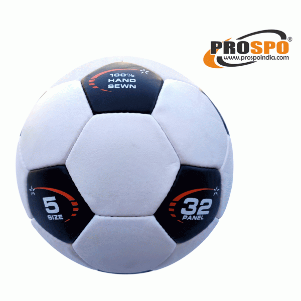 Prospo Football, Football Size 5 (Black/ White)