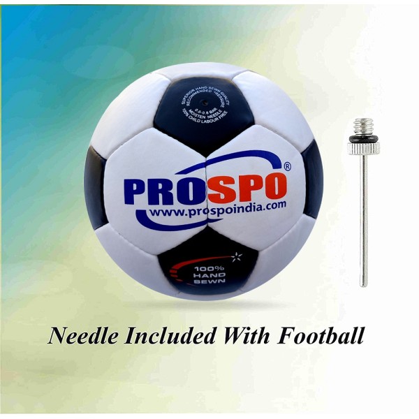 Prospo Football, Football Size 5 (Black/ White)