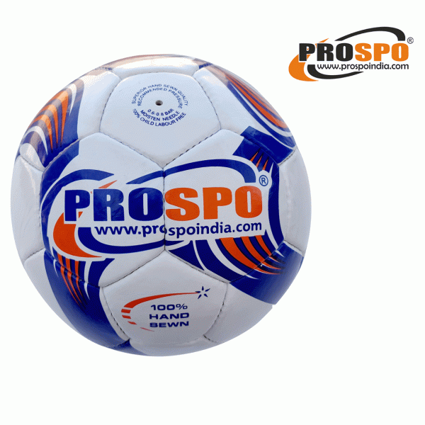 Prospo Football, Football Size 5 (Blue/Orange)