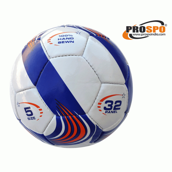 Prospo Football, Football Size 5 (Blue/Orange)