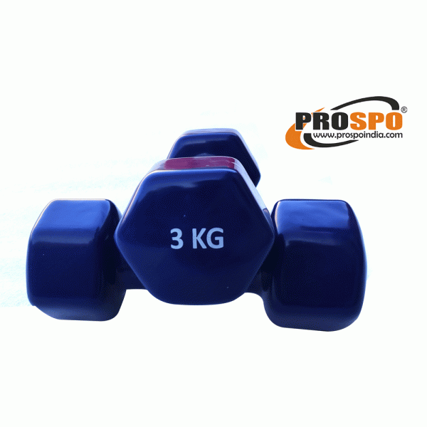 Prospo Dumbbells Blue 3 KG