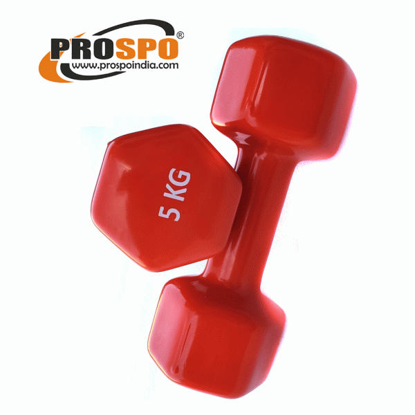 Prospo Dumbbells Orange 5 KG
