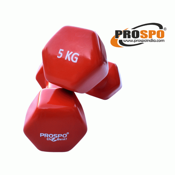 Prospo Dumbbells Orange 5 KG