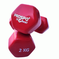  Prospo Dumbbells Red 2 KG