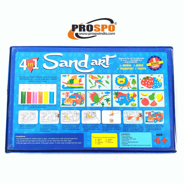 Sand Art Kit, Board Game for Kids