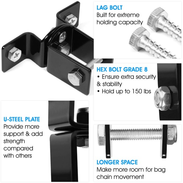 Prospo Heavy Duty Ceiling Mount For Hanging Boxing