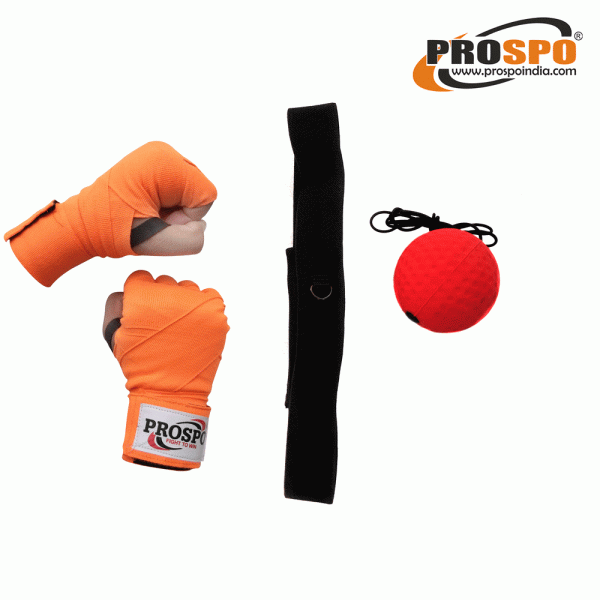 Reflex Ball and Hand Wrap– Orange 180”
