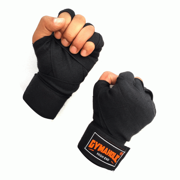 Gymaholic Handwraps Black (108 inch)
