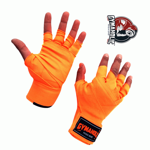 Gymaholic Handwraps Orange (108 inch)