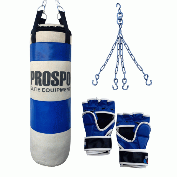 Canvas Kit Blue Filled With Blue Glove
