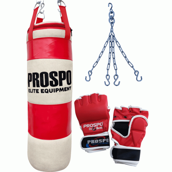 Canvas Kit Red Filled With Red Glove