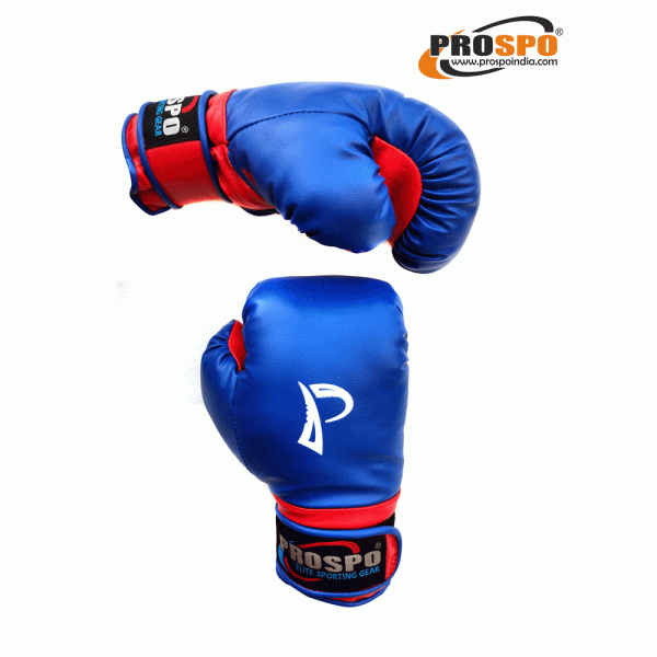 Prospo  Boxing Gloves for Men (BLUE) – Size 8oz, 10oz, 12oz and 14oz