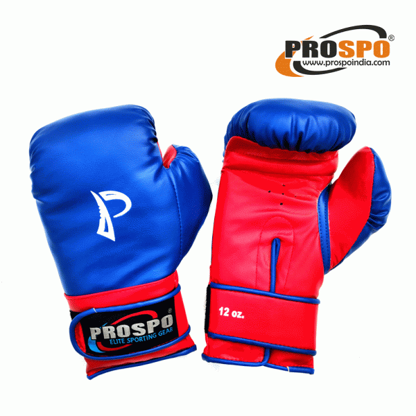 Prospo  Boxing Gloves for Men (BLUE) – Size 8oz, 10oz, 12oz and 14oz